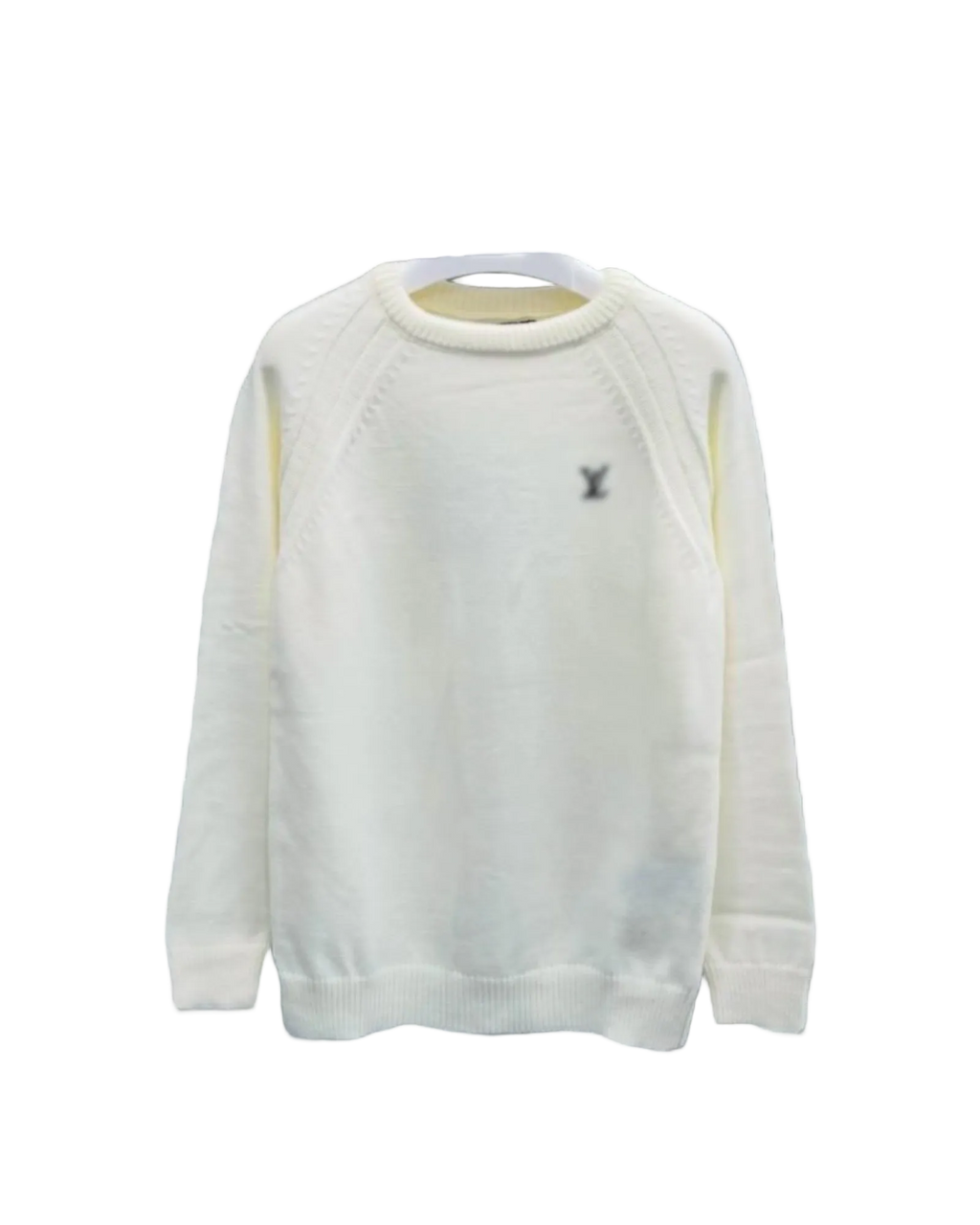 Lv White Sweater
