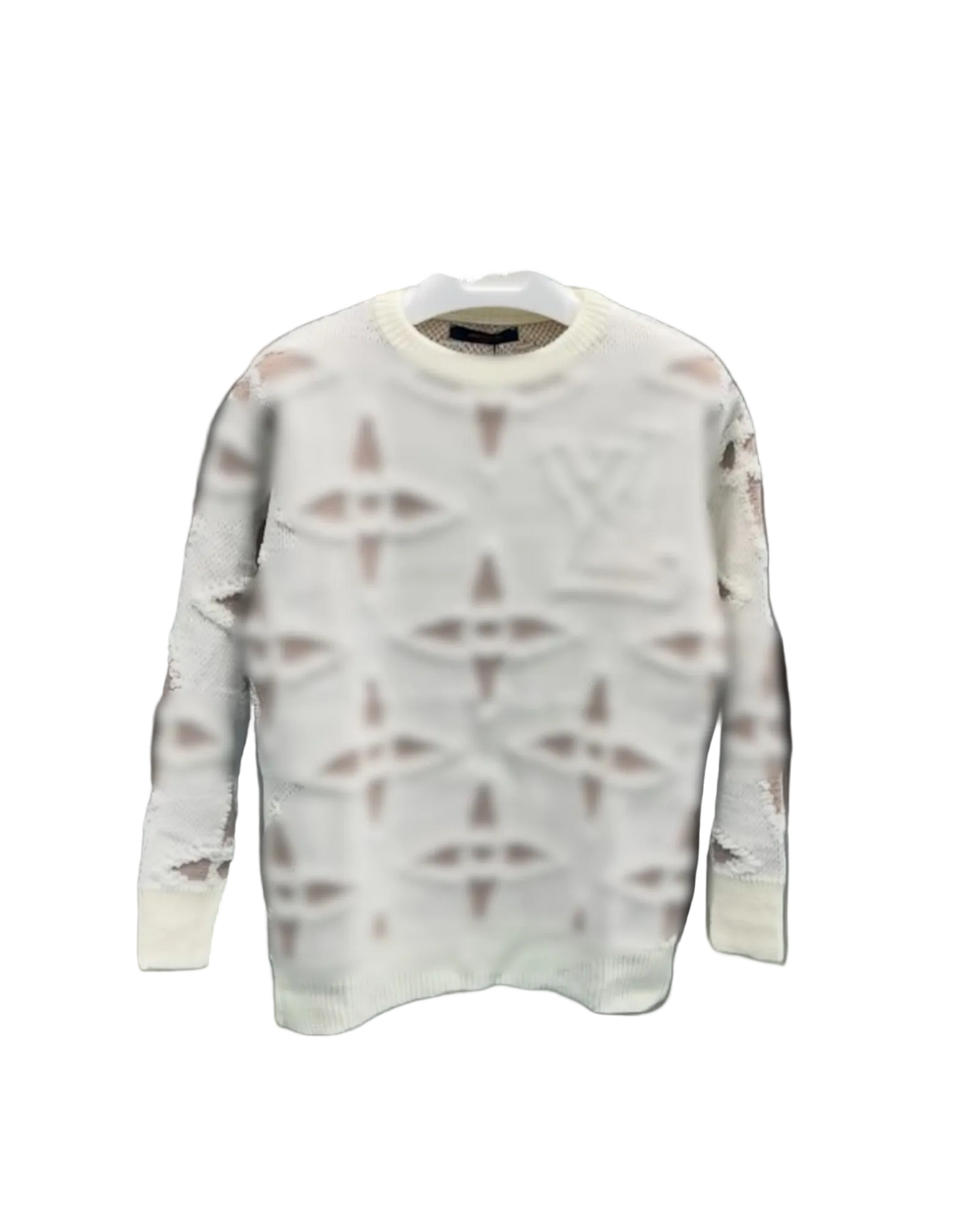 Lv White Sweater