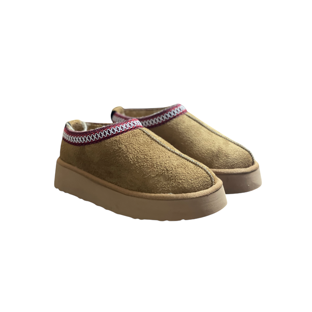 Women Boots Tan Colour