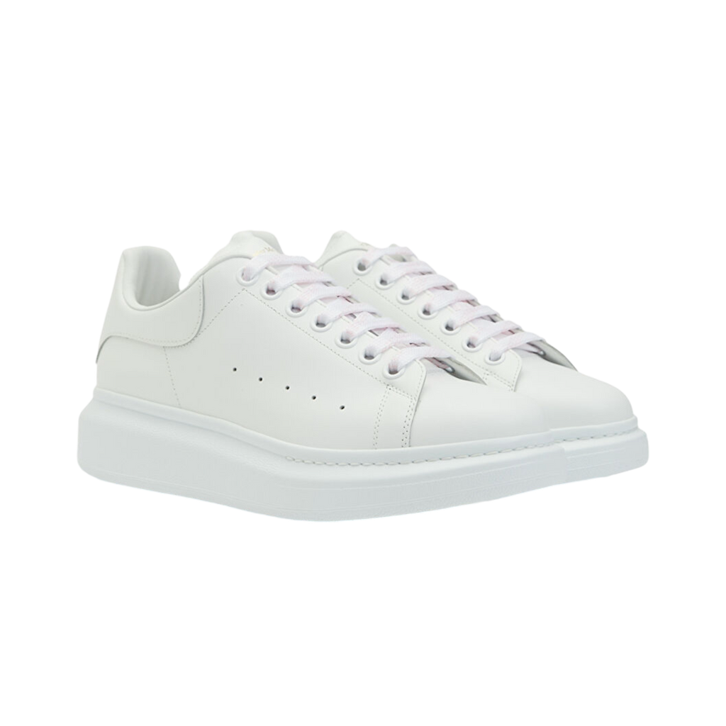 Alex Mc White Leather Shoes