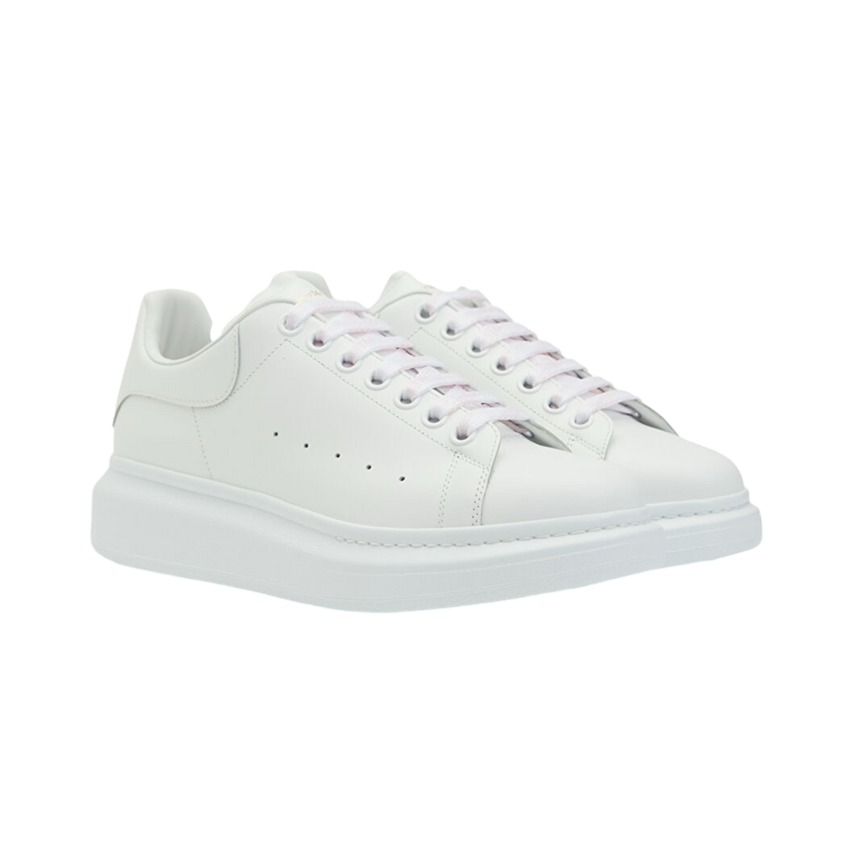 Alex Mc White Leather Shoes