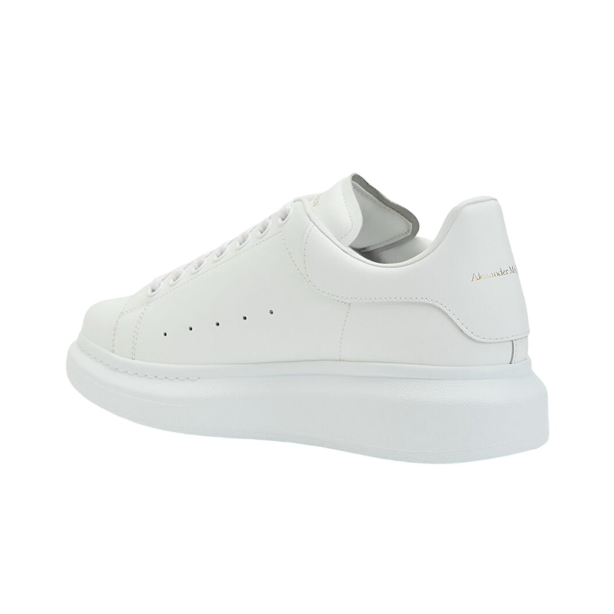Alex Mc White Leather Shoes