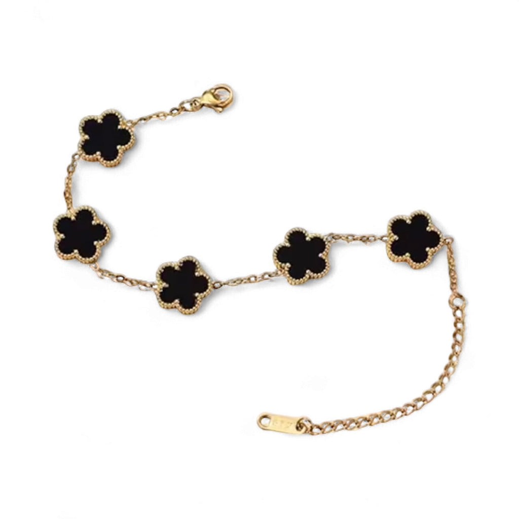 Crystal Clover Bracelet