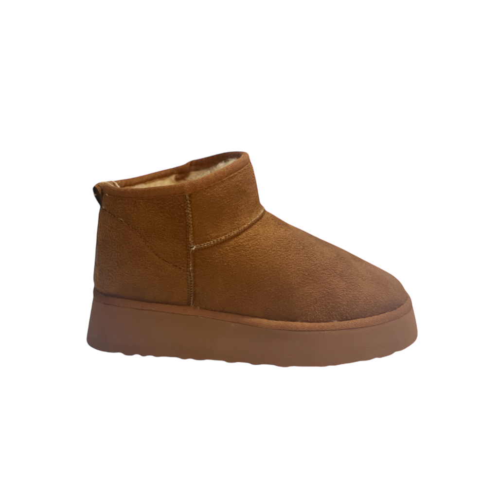 Women Boots Tan Colour