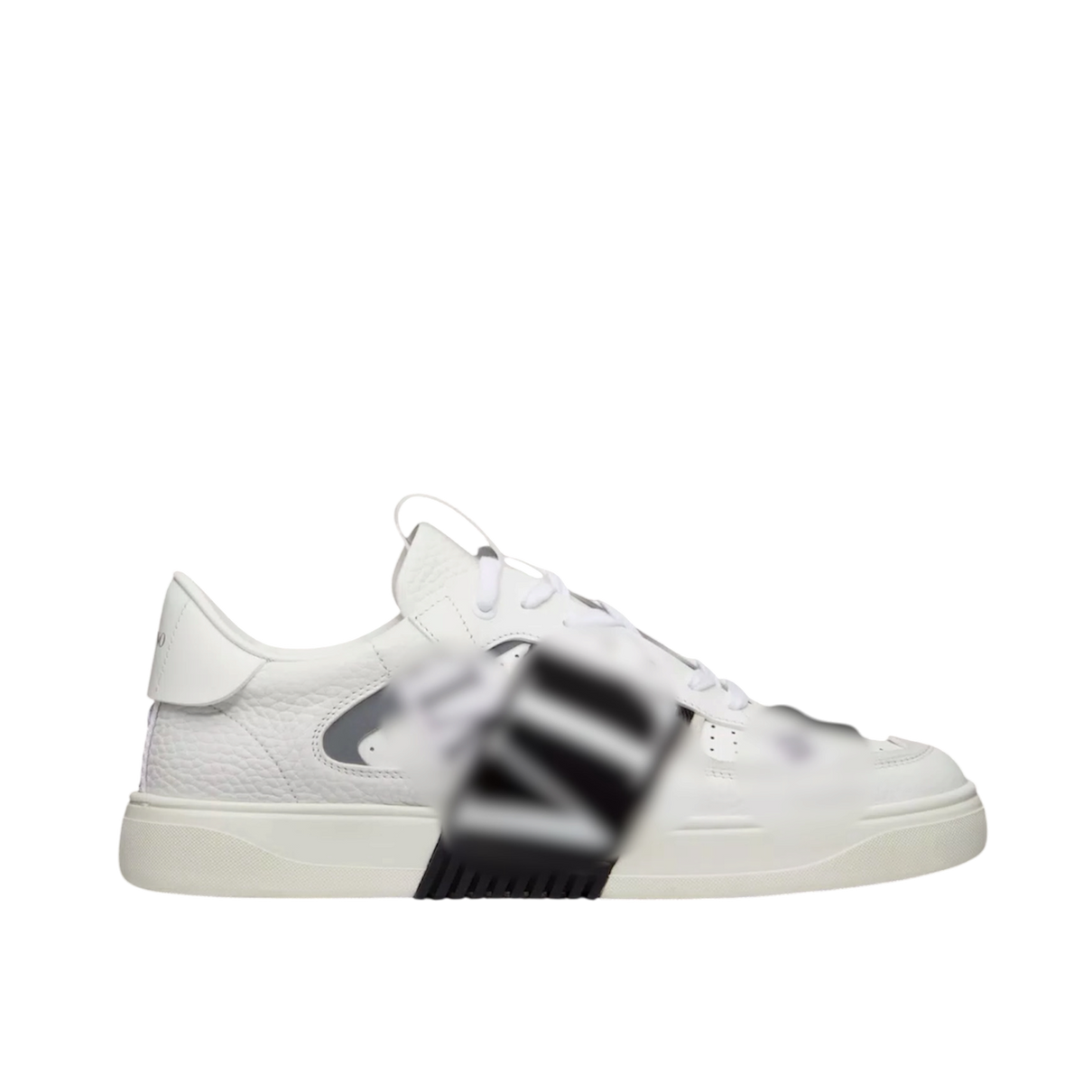 VLT White Leather Shoes