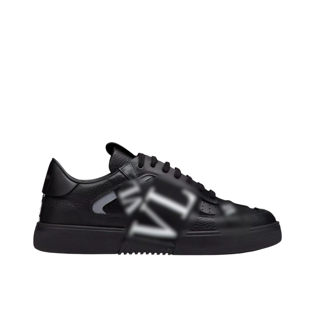 VLT Black Leather Shoes