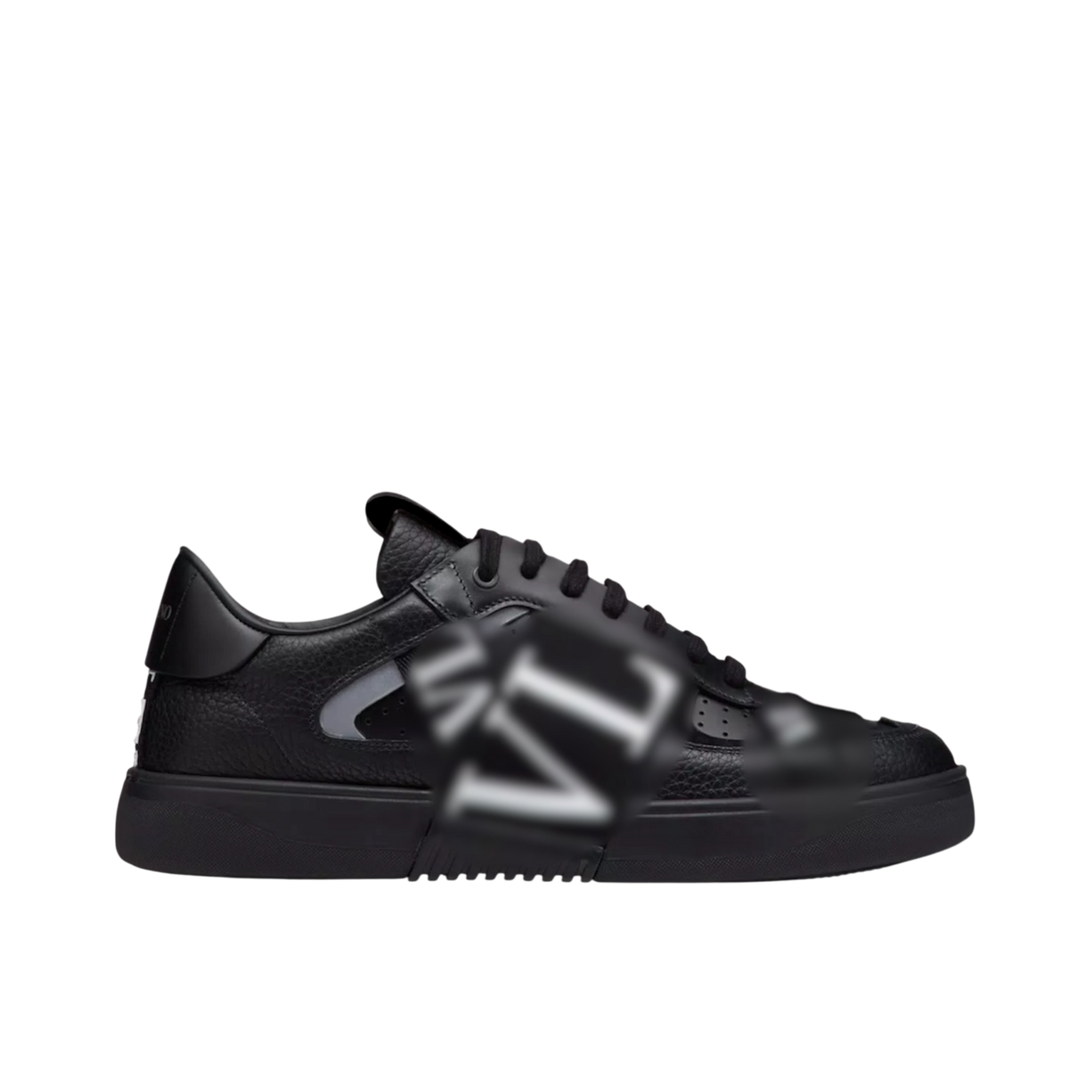 VLT Black Leather Shoes