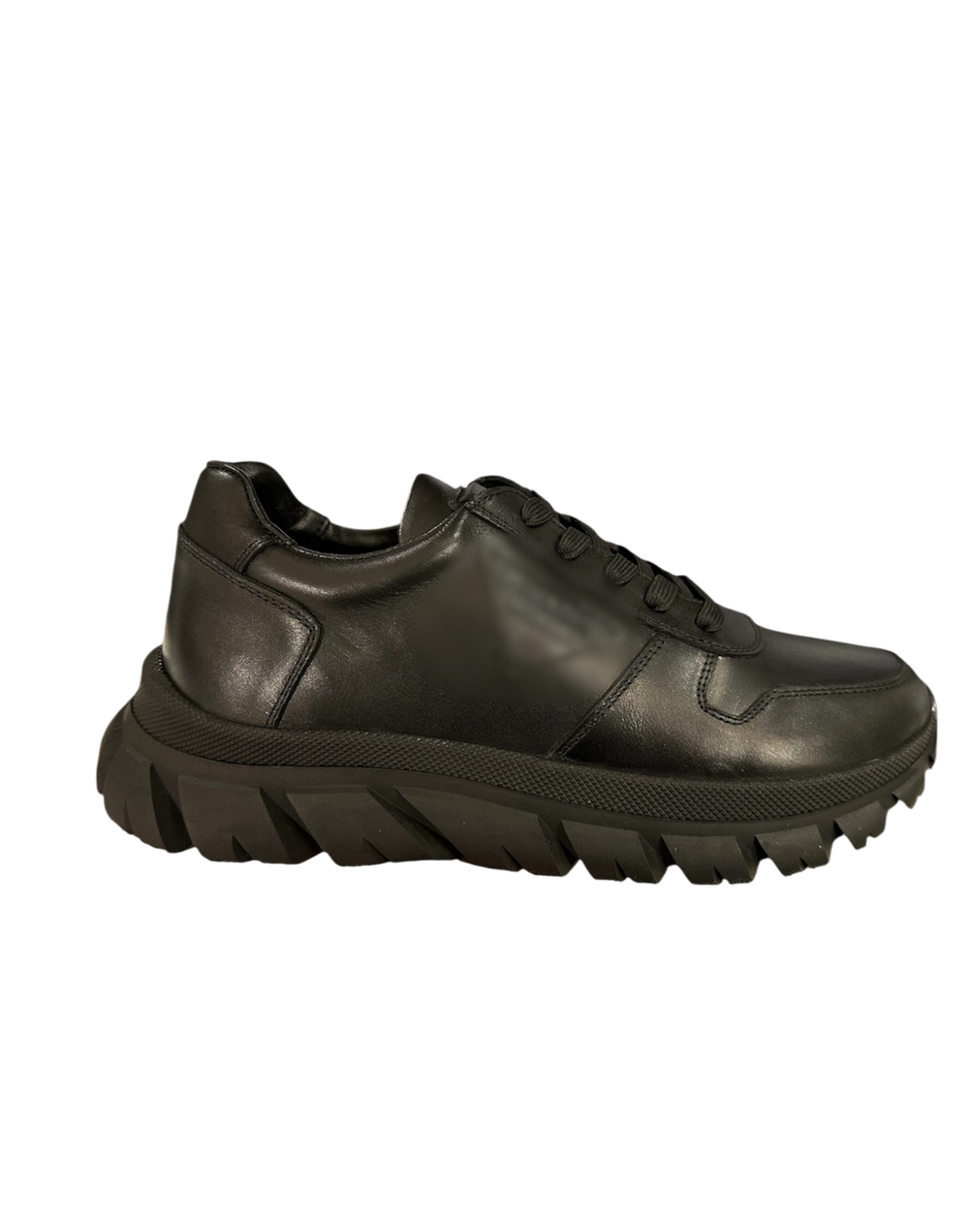 PRD Black Leather Shoes