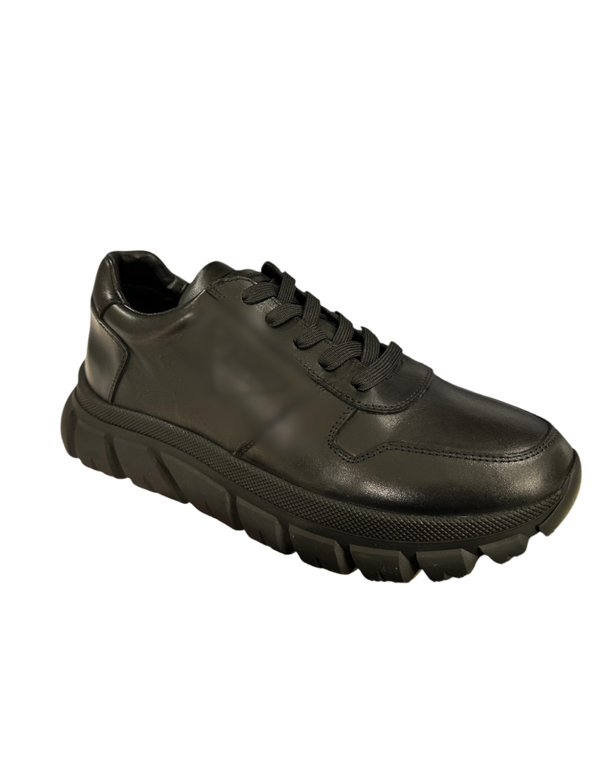 PRD Black Leather Shoes