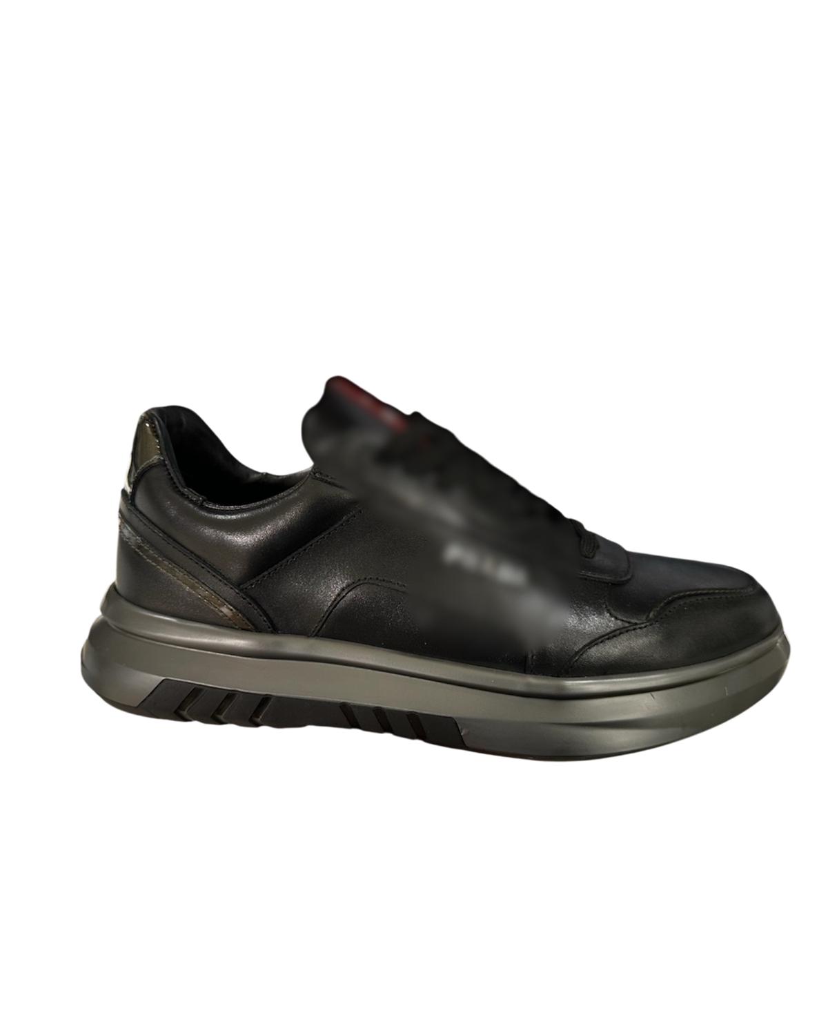 PRD Black Leather Shoes