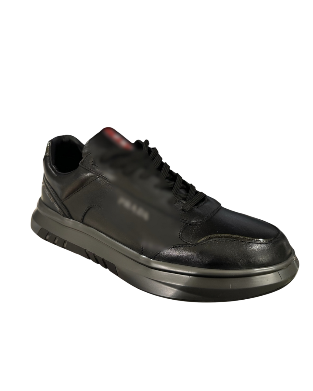 PRD Black Leather Shoes
