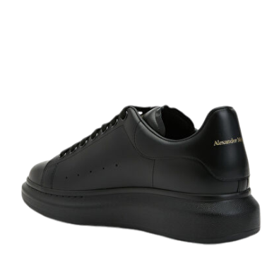 Alex Mc Black Leather Shoes