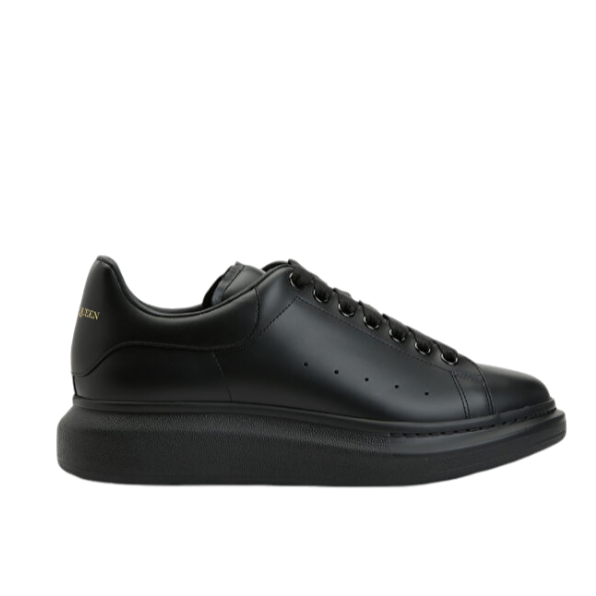 Alex Mc Black Leather Shoes
